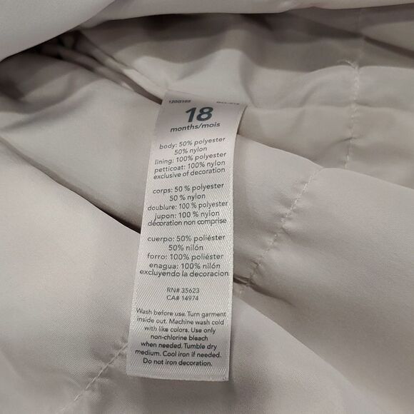 Carter's Sz 18m Girls Red Plaid Short Sleeve Dress, Holiday Fun Dressy - Picture 7 of 8